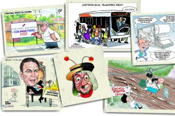 Hilde Sucre, Fernando Peña Morán, Victor Ramos, Lowis Rodríguez, Delmiro Quiroga y Félix Barrios forman parte de los caricaturistas que marcaron la opinión pública en el país.