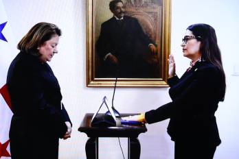 María Cristina Chen Stanziola, nueva magistrada presidenta de la Corte Suprema de Justicia.