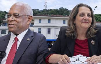 Cecilio Cedalise Riquelme y Ángela Russo de Cedeño