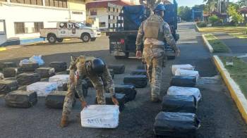 Al menos 112 toneladas de droga habían sido incautadas y 623 personas capturadas desde el 1 de enero hasta el 19 de diciembre pasado.