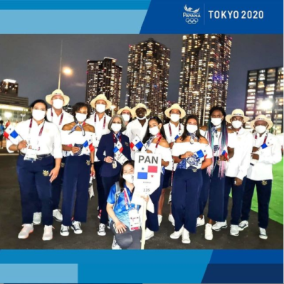 Delegación de Panamá en los Juegos Olímpicos de Tokio.