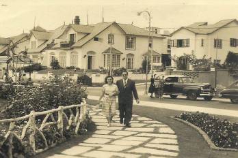 Malecón de Miraflores, Lima, Perú, 1944.