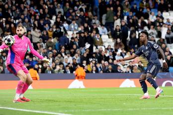El jugador brasileño del Real Madrid Vinícius Junior.