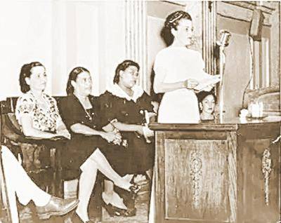 Un partido de mujeres en un país sin voto femenino: la historia del Partido Nacional Feminista