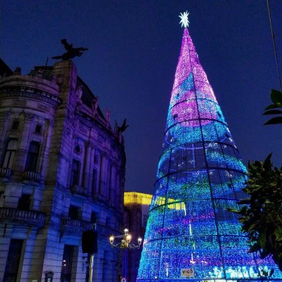 Vigo, con 11 millones de luces, da por iniciada la Navidad en todo el planeta