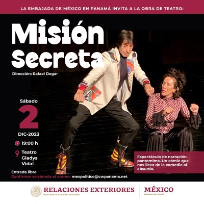 A las 7: 00pm es la cita artística.