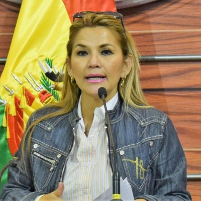 Segunda vicepresidenta del Senado de Bolivia, Jeanine Áñez
