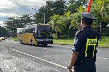 Se colocaron 1,260 boletas por infracciones de tránsito.