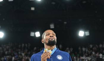 El jugador de los Phoenix Suns, Kevin Durant.