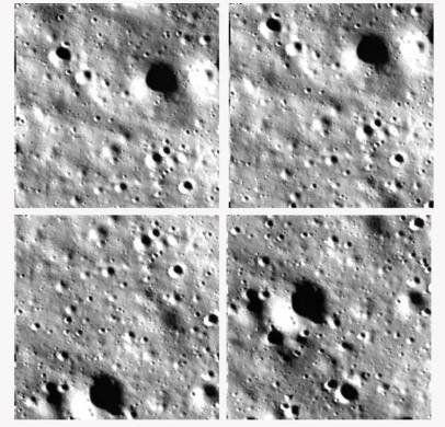 La Agencia Espacial de la India subió ayer imágenes de la Luna tomadas durante la etapa de alunizaje de su misión espacial Chandrayaan-3 en el polo sur de la Luna.