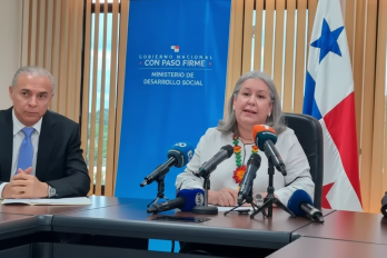 ministra del Ministerio de Desarrollo Social (Mides), Beatriz Carles. (Imagen mejorada con IA)