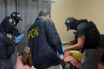El operativo fue ejecutado en coordinación con la Policía Nacional y el Servicio Nacional Aeronaval.