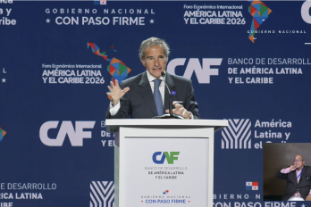 Moreno Grossi, jefe de la OIEA: “Hay un gran interés por la energía nuclear en Panamá”