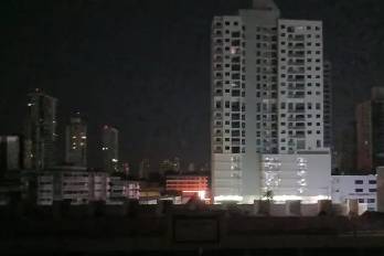 Falla en la termoeléctrica de Gatún provoca apagón en varias zonas del país
