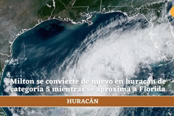 Milton se convierte de nuevo en huracán de categoría 5 mientras se aproxima a Florida