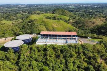 La planta potabilizadora Rufina Alfaro, en Los Santos, suspenderá operaciones, según informó el Idaan.