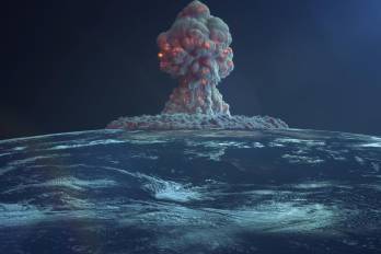 Imagen ficticia de una guerra nuclear | Shutterstock