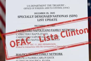 El Gobierno de Estados Unidos amplió las sanciones contra el entorno cercano de Maduro.