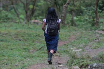 En las comarcas, el 83% de la infancia vive en pobreza y el 55% en pobreza extrema.