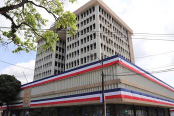 Vista del Edificio Hatillo, sede de la Alcaldía de Panamá.