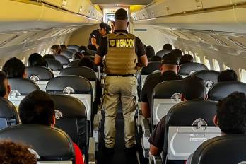 La operación se llevó a cabo desde el aeropuerto Marcos A. Gelabert con destino a Managua, en Nicaragua.