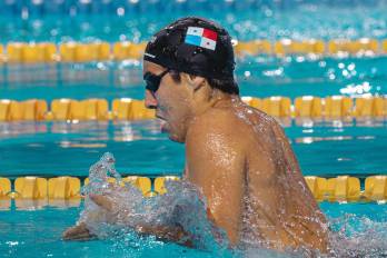 Bernhard Tyler Christianson fue tercero con tiempo de 1:03.73min en los Juegos Bolivarianos 2025.