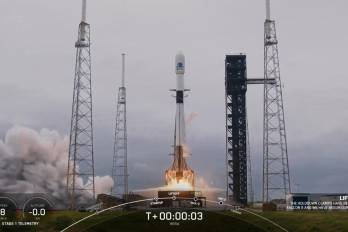 Lanzamiento de la misión espacial Hera desde la Estación de la Fuerza Espacial de Cabo Cañaveral.