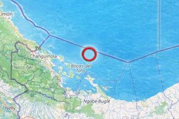 Hasta el momento, las autoridades no han informado sobre víctimas ni daños materiales.
