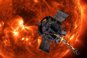 Fotografía cedida por la NASA y el Laboratorio de Física Aplicada de la Universidad Johns Hopkins