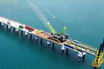 De acuerdo con el Ejecutivo, el puerto de esta zona del país tiene un avance del 70% en su construcción.