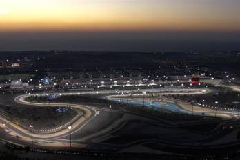 Vista al Circuito Internacional de Baréin.