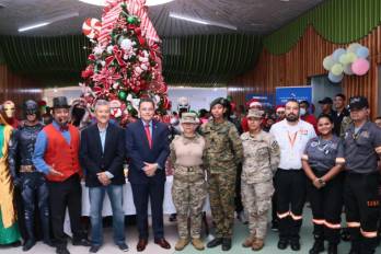 La jornada concluyó con sonrisas y muestras de entusiasmo por parte de los niños, padres y médico personal.
