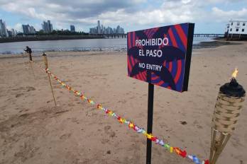 La playa Las Garzas abrió este domingo 25 de enero oficialmente.