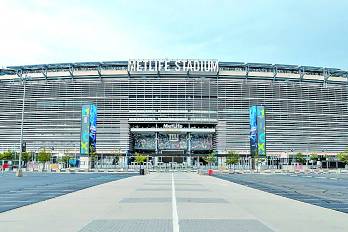 Vista del MetLife Stadium en New Jersey, Estados Unidos.