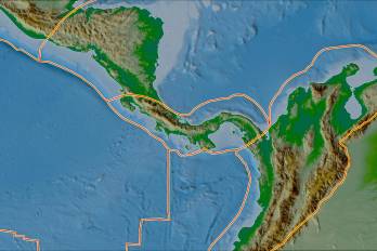 Panamá emergió del mar y sigue moviéndose