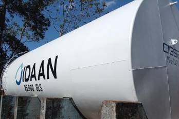 La instalación del nuevo tanque forma parte de las acciones dirigidas a reforzar la infraestructura hídrica en la región