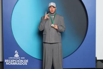 Latin Grammy 2025, Boza celebra su 2da nominación en Las Vegas, listo para la gala.