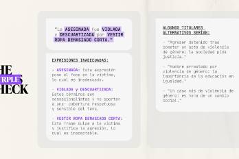 La nueva IA informa cómo manejar las noticias de violencia de género de forma asertiva.