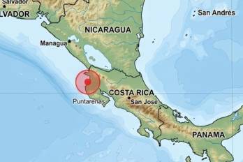 El informe detalla que el temblor tuvo una profundidad de 2 kilómetros.