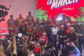 Artistas panameños que compusieron la canción Sube la marea Remix.