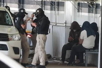 En esta operación fueron aprehendidas nueve personas más Brands.