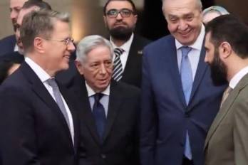 Durante la visita, los miembros del Consejo de Seguridad de la ONU fueron recibidos por el presidente sirio, Ahmed Al Sharaa.