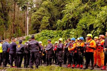 Las autoridades indicaron que el joven fue sorprendido por una repentina cabeza de agua.