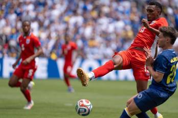 El futbolista panameño, Jiovany Ramos.