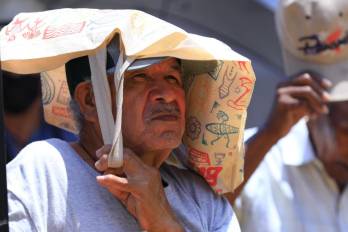 La combinación de estas temperaturas con altos porcentajes de humedad aumenta la sensación térmica.