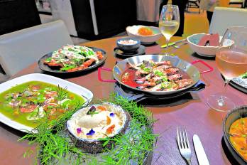 La variedad gastronómica del restaurante Rulfo es una de sus señas de identidad.