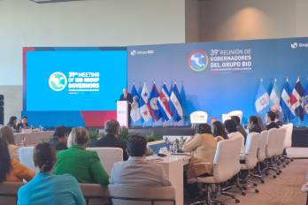 El presidente del BID, Ilan Goldfajn,.