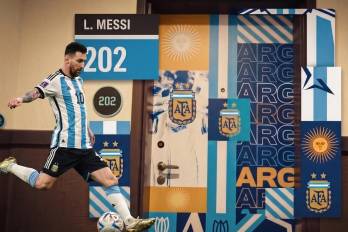 Tal como ocurrió durante la histórica conquista de Qatar 2022, el capitán argentino tendrá una habitación individual.