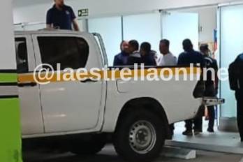 Se informó que estas oficinas hay almacenadas decenas de cajas con información de la empresa.