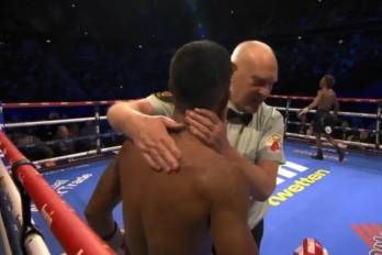 La controversia aumentó al conocerse que, al momento de la detención, las tarjetas de los tres jueces reflejaban un empate 66-66.